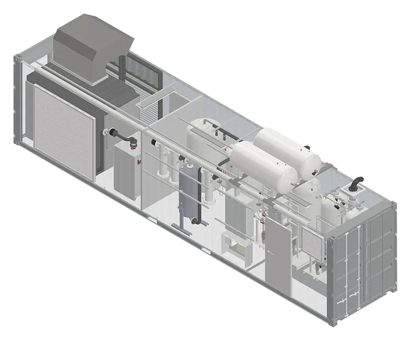 High efficiency on-site oxygen generation for water industries