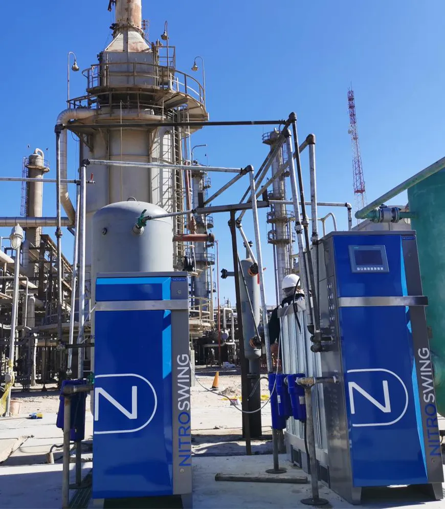 nitrogen production for oil and gas sector